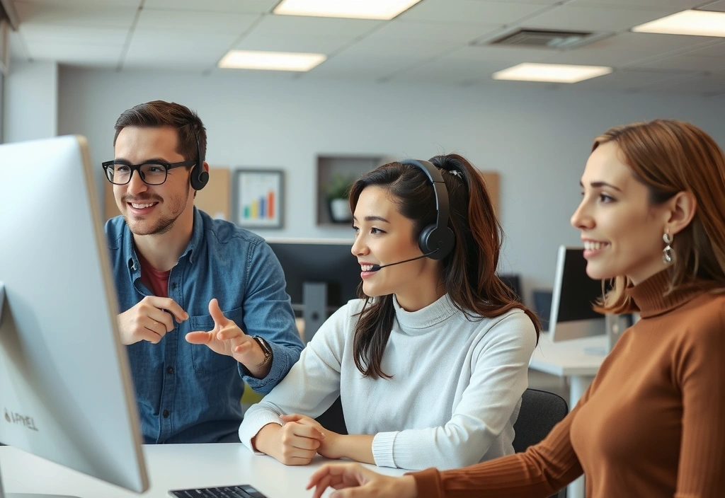 Imagine reprezentând echipa de suport pentru Termeni și Condiții